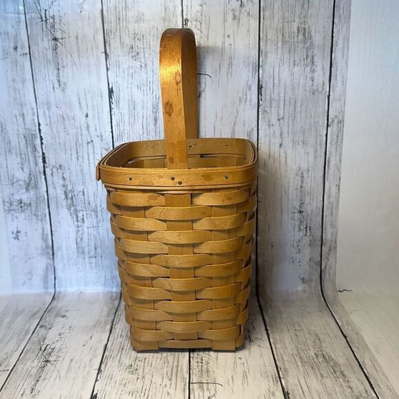 Longaberger 2001 Made By Me Hand Woven Basket Dresden 13” - Picture 5 of 7